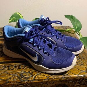 Nike Royal Purple & Light Blue Training Sneakers